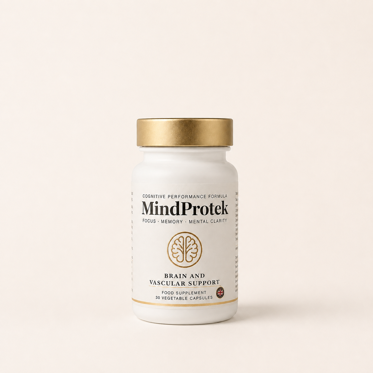 MINDPROTEK ADVANCED BRAIN & VASCULAR SUPPORT 30 CAPSULES DIETARY SUPPLEMENT
